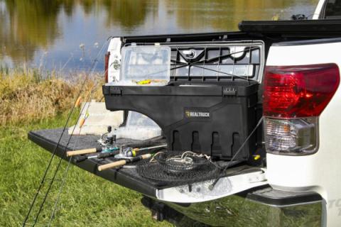 Truck Bed Storage Box Swing Case 2019 (New Body Style) 2026 Chevrolet Silverado/GMC Sierra (Without CarbonPro Bed) 1500 Passenger Side Without MultiPro Tailgate Passenger Side Black Smooth UnderCover