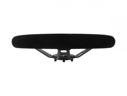 Deep Dish Suede Steering Wheel 13 Inch Diameter Red PRP Seats