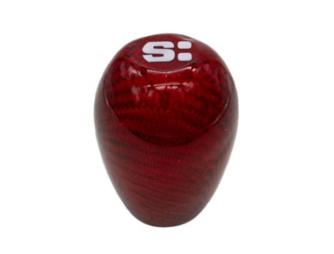 Carbon Fiber Shift Knob Red PRP Seats
