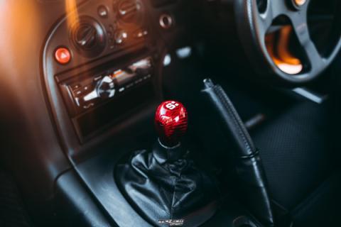 Carbon Fiber Shift Knob Red PRP Seats