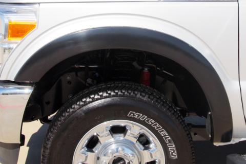 Sport Style Fender Flare Set Front, Textured, 2-Piece Set 2011-2016 Ford F-250 Super Duty/F-350 Super Duty Fleetside Lund