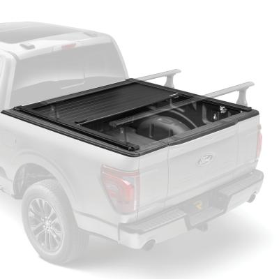 RetraxPRO Xr Retractable Tonneau Cover Industrial Strength Aluminum Construction 2016-2023 Toyota Tacoma Double Cab 5' Bed without Stake Pockets without Trail Special Edition Storage Boxes