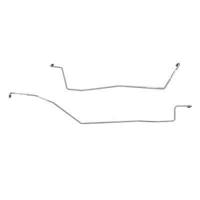 07-18 GM 1500 Truck w/ Traction Control , Rear Disc, Rear Axle Brake Line Set Steel