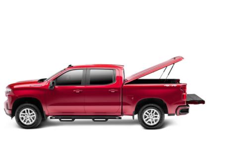 Tonneau Cover LUX 2019 (New Body Style) 2025 Silverado 5 Foot 9 Inch Bed Abalone White UnderCover