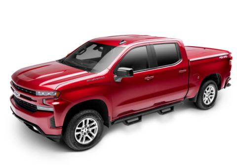 Tonneau Cover LUX 2019 (New Body Style) 2026 Silverado 1500 6 Foot 7 Inch Bed Without Multi-Flex Tailgate Pull Me Over Red UnderCover