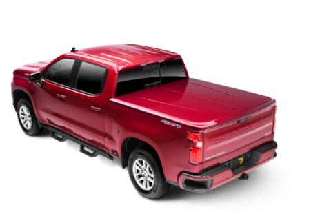 Tonneau Cover LUX 2019 (New Body Style) 2023 Silverado 1500 6 Foot 7 Inch Bed Without Multi-Flex Tailgate Glory Red UnderCover