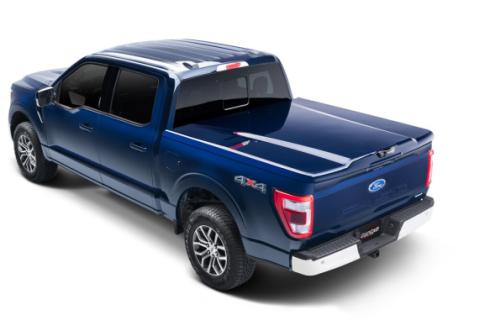 Tonneau Cover Elite LX 2023-2025 Ford F-150 5 Foot 7 Inch Bed Crew (Includes Lightning) Without Pro-Access Tailgate Area 51 Blue UnderCover