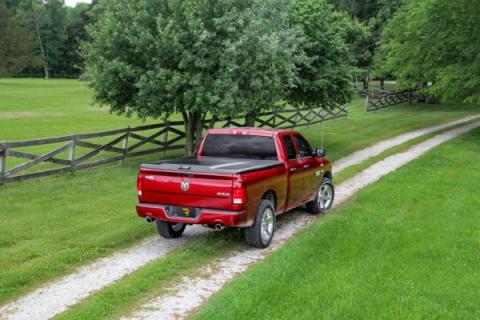 Tonneau Cover Elite 2014-2021 Toyota Tundra 6 Foot 6 Inch Bed Std/Dbl Without Trail Special Edition Storage Boxes Black Textured UnderCover