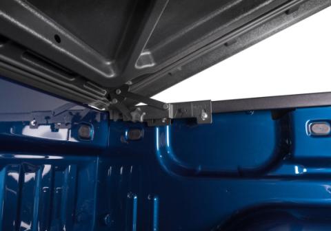 Tonneau Cover Undercover LUX 2018-2023 Toyota Tacoma 6 Foot Bed Std/Ext With Deck Rail System Calvary Blue