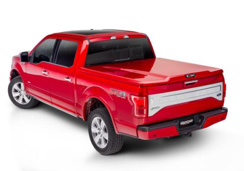 Tonneau Cover Elite LX 2022-2025 Toyota Tundra 5 Foot 7 Inch Bed CrewMax With Deck Rail System Without Trail Special Edition Storage Boxes Dark Blue UnderCover