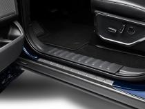 Trail Armor Rocker Panel Black For 07-21 Toyota Tundra, Crewmax Incl. Side Panels/Sill Plate Cover Bushwacker