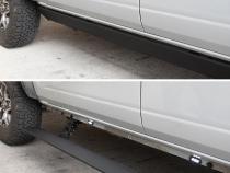 RealTruck VoltStep Electric Running Board Kit Protective Bedliner Coating For 2019-2026 Silverado/Sierra 1500 Go Rhino
