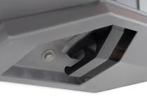 Element Front Bumper with Power Actuated Hide Away Light Bar Mount Textured Black 2019-2024 Ram 1500 Go Rhino