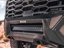 Element Front Bumper W/Power Actuated Hide Away Light Bar Mount Textured Black 2022-2026 Toyota Tundra Go Rhino