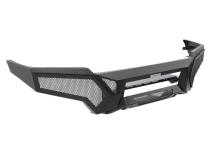 Element Front Bumper with Power Actuated Hide Away Light Bar Mount Textured Black 2016-2023 Toyota Tacoma Go Rhino