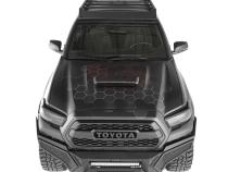 Element Front Bumper with Power Actuated Hide Away Light Bar Mount Textured Black 2016-2023 Toyota Tacoma Go Rhino