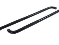 4000 Series SideSteps With Mounting Bracket Kit Powder Coat Black 1980-1982 Ford F-150 1980-1996 Ford F-250/F-350 Go Rhino