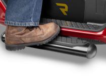 4 Inch Oval Hitch Step Black Powdercoat Go Rhino