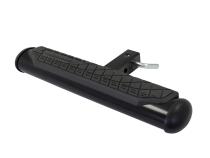 4 Inch Oval Hitch Step Black Powdercoat Go Rhino