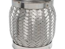 Exhaust Bellows 4 Inch x 5 Inch L Interlocking