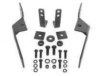 RC3 LR with Mounting Brackets &amp;amp; 20 Inch Light Bar Textured Black 2016-2023 Nissan TITAN XD Go Rhino