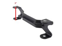XRS to SRM Connector Bracket Kit Textured Black Go Rhino