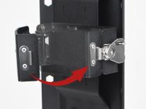 XRS/SRM 4 CORE Hi Lift Jack Mount with Clamp Textured Black Go Rhino