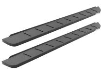 RB10 Running Boards With Mounting Brackets Protective Bedliner Coating 2014-2018 Silverado/Sierra 1500/2500 HD Go Rhino