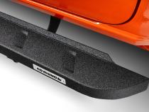 RB10 Slim Line Running Boards With Mounting Brackets Protective Bedliner Coating 2019-2026 Sierra 1500 2020-2026 Sierra 2500/3500 HD Go Rhino