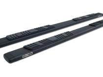 5 Inch OE Xtreme Low Profile SideSteps With Mounting Bracket Kit Textured Black 2007-2018 Silverado/Sierra 1500/2500 HD Go Rhino
