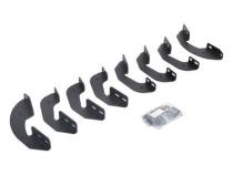 RB10/RB20 Running Boards Mounting Brackets Only Textured Black 2007-2021 Toyota Tundra Go Rhino