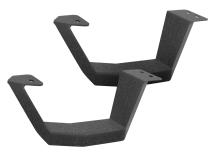 RB20 Running Boards Complete Kit: RB20 Running board + Brackets + 2 pair RB20 Drop Steps Textured Black 2023-2026 Toyota Sequoia Go Rhino