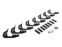 RB20 Running Boards Complete Kit Textured Black: RB20 Running board + Brackets Protective Bedliner coating 2023-2026 Toyota Sequoia Go Rhino