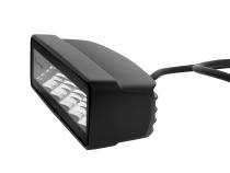 Go Rhino Blackout Series Lights Pair of Sixline LED Flood Light Kit Black Go Rhino