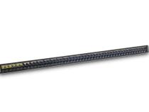 Go Rhino Blackout Combo Series Lights 50 Inch Double Row LED Light Bar With Amber Lighting Black Go Rhino