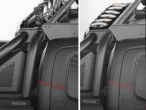 Sport Bar 2.0 Power Acuated Retractable Light Mount Conversion Kit Full Size Textured Black 2007-2024 Toyota Tundra 2009-2023 Dodge Ram 1500/2500/3500 Go Rhino