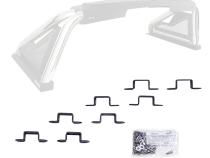 Sport Bar 2.0 Three Inch Cube Light Bracket Kit Textured Black 2007-2021 Toyota Tundra 2009-2023 Dodge Ram 1500/2500/3500  Go Rhino