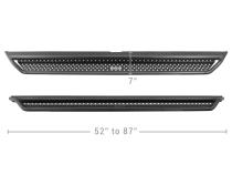 Dominator Xtreme D1 SideSteps With Mounting Bracket Kit Textured Black 2009-2010 Dodge Ram 1500/2500/3500 Go Rhino