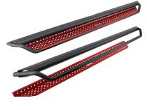 Dominator Xtreme D1 SideSteps With Mounting Bracket Kit Textured Black 2009-2010 Dodge Ram 1500/2500/3500 Go Rhino