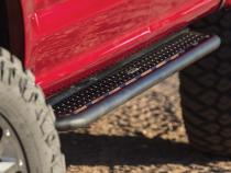 Dominator Xtreme D6 SideSteps With Mounting Bracket Kit Textured Black 2019-2026 Ford Ranger Go Rhino