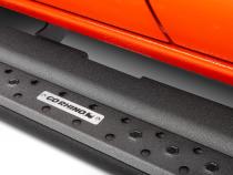 Dominator Xtreme DSS SideSteps W/ Bracket Kit Textured Black 2005-2026 Nissan Frontier Go Rhino