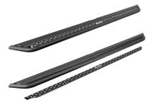Dominator Xtreme DSS SideSteps W/ Bracket Kit Textured Black 2005-2026 Nissan Frontier Extended Cab Go Rhino