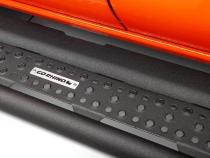 Dominator Xtreme D6 Side Steps with Frame Mounting Bracket Kit Double Cab Only Textured Black 2024-2026 Toyota Tacoma Go Rhino