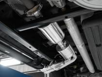 3 Inch Cat Back Exhaust System Pre-Axle Dual Outlet T304 Stainless Steel Street Version For 15-20 Ford F-150 MBRP