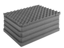 Xventure Gear Hard Case Replacement Foam Set Large 25 Inch Textured Black Go Rhino