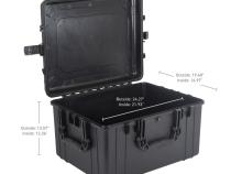 Xventure Gear Hard Case X Large Box 25 Inch Textured Black Go Rhino