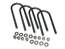 U-Bolt 4 Pack 1/2 x 2 7/8 x 11 Round with Hardware Superlift