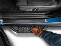 Nerf Step RS Bar Cab Length (2 Steps per Side) 2014-2018 Chevy Silverado/GMC Sierra 1500 Crew Cab Textured Black NFab