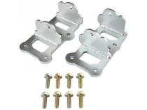 Standard Engine Mount Brackets 1973-1987 Chevy, GMc C10, C15, C20 Series 2WD Truck GM LS Also Fits 1973-1982 Blazer , Jimmy 2WD Hooker BlackHeart