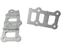 Engine Mount Brackets 1978-1988 GM A, G-Body LS Swap Engine Mounting Brackets Use With Small Block Clamshell Mounts Hooker BlackHeart